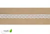 Nylon Spitzenband Weiß, 13 mm breit, 10 m lang, Produktbild-Vorschau 2