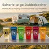 Schorle to go Dubbebecher 0,5 Liter aus Plastik, Pfalz Dubbeglas aus Kunststoff Produktbild-Vorschau