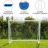 but de football de 2,4m x 1,8m, sac de transport et mur de Voir les images du produit 2