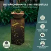 EASYmaxx LED-Dekosäule Beton-Optik mit Pflanzschale Produktbild-Vorschau 7