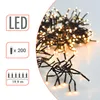 A close-up of a string of LED lights with informational icons on the left. Produktbild-Vorschau