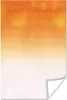 MuchoWow® Poster Aquarell - Orange - Weiß 40x60 cm - Produktbild-Vorschau 1