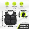 Mobiclinic, nastaviteľná záťažová vesta 10 kg, záťažová Náhľad obrázku produktu 3