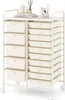 A white rolling storage cart with 15 drawers is shown against a white background. Produktbild-Vorschau