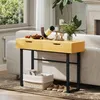 HOMCOM Konsolentisch Schmaler Flurtisch mit 2 Schubladen, Produktbild-Vorschau 8