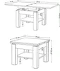 All4All Multifunktionaler Couchtisch Claris Artisan Eiche + Produktbild-Vorschau 7