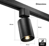 hoftronic LED Schienensystem Paket T-Form 3x1,5m 9 Strahler Produktbild-Vorschau 6