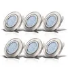 B.K.Licht - 6er Set LED Einbaustrahler 230V 4,8W ultraflach Produktbild-Vorschau 11
