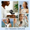 Handventilator,Tragbarer USB Handyhalter Lüfter,Mini Hand Produktbild-Vorschau 4