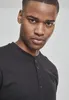 Urban Classics Langarmshirt Herren Basic Henley schwarz M Produktbild-Vorschau 21