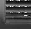 A close-up view of a black ventilation grille with horizontal slats. Náhled obrázku produktu