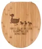 Mr. & Mrs. Panda WC Sitz Enten Familie - Transparent - Produktbild-Vorschau 1