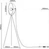 Bernice Lampadaire E27 Ø40cm noir Voir les images du produit 10