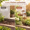 Topfstecker 5er Pilz-Gruppe, Edelrostoptik 3D, klein Produktbild-Vorschau 11