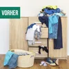 Avalo Industriestil Kleiderständer weiß mit Schuhablage | Produktbild-Vorschau 7
