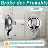 Wandhaken 4 Stück Handtuchhalter Ohne Bohren Saugnapf Haken Produktbild-Vorschau 3