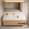 Ensemble de meubles de salle de bain moderne, comprenant un Voir les images du produit 4