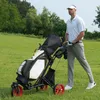 Wózek golfowy 3-kołowy, składany wózek golfowy, wózek Podgląd zdjęcia produktu 6