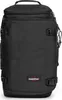 A black Eastpak backpack is shown against a white background.