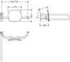 HEWI 801.51.9272R 97 Rückenstütze Fb 92, WA 230mm,rechts Produktbild-Vorschau 2