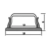 MasterLED Flexibles Profil Aluminium 2m – LED Leiste Produktbild-Vorschau 10