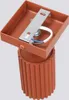 Applique KARBON rouge ocre 1xGU10 10W aluminium 8x16x8cm Voir les images du produit 6