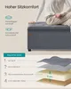 SONGMICS Sitzhocker mit Stauraum, Sitzbank mit Beinen, 40 x Produktbild-Vorschau 2