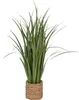 Lin ZYA en pot en fibres naturelles, 91 cm Voir les images du produit 1
