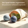 Knupis Katzenbälle mit Glöckchen – 4 Bälle Wolle Produktbild-Vorschau 7