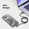 deleyCON 0,5m USB C Kabel Kurz Winkel 90 Grad USB-A auf Produktbild-Vorschau 5