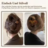 6 Stück Groß Haarspangen Damen Flache Haarklammer Claw Clip Produktbild-Vorschau 5