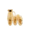 7-tlg. Karaffen-Set aus Glas - 1,95 L Karaffe & 6 Gläsern - Produktbild-Vorschau 4