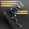 A close-up diagram illustrating the layers of a camera lens protector for a smartphone. Produktbild-Vorschau
