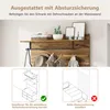 A collage showing a hallway furniture set and installation diagrams. Anteprima dell’immagine prodotto
