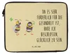 Mr. & Mrs. Panda Laptop Tasche Hummeln Kleeblatt 27 x 36 cm Produktbild-Vorschau 4
