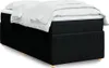 Boxspringbett mit Matratze Schwarz 90x190 cm Stoff Produktbild-Vorschau 2