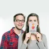 Mr. & Mrs. Panda Postkarte Radsport Trainerin - Grau Produktbild-Vorschau 3