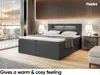 MEBLINI Boxspringbett mit Bettkasten - Bett mit LED Produktbild-Vorschau 4
