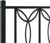 Design Bettgestell mit Kopfteil Metall Schwarz 90x190 cm, Produktbild-Vorschau 7