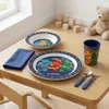 Kindergeschirr-Set LEGO® LEGO Ninjago Kinder Geschirr-Set Produktbild-Vorschau 3