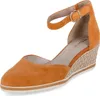 Tamaris Damen Keilsandalette orange Produktbild-Vorschau 10