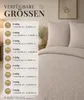 Bettwäsche Renforcé 135x200cm 4-teilig Set Beige Grau Produktbild-Vorschau 5