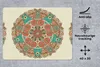 MuchoWow® Mauspad Mousepad Mandala - Muster - Pfau 40x30 cm Produktbild-Vorschau 3