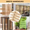 4er-Set Standfuß für Paravent, Holz-Raumteilerständer mit Produktbild-Vorschau 7