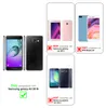 A collage of images showing different phone models and compatibility information for a phone case. Produktbild-Vorschau