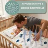Kinderbettwäsche 90x120 cm Baumwolle Wende Bettbezug Produktbild-Vorschau 5