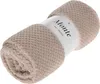Koc MONTE 75x150 cm Taupe mikrofibra 260 g/m² – miękki, Podgląd zdjęcia produktu 1