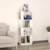 vidaXL Regał/przegroda do pokoju biały 51x25x132 cm lite Podgląd zdjęcia produktu 3