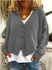 ASKSA Damen Strickpulli Lose Lässige Strickjacken Produktbild-Vorschau 2