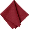 Musselin-Servietten Bordeaux 45x45 cm – weiche Produktbild-Vorschau 1
